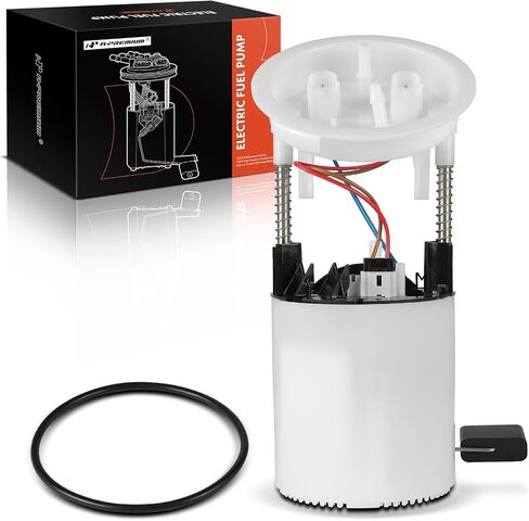 A-Premium Electric Fuel Pump Module Assembly w/Sending Unit Compatible with BMW E81 E82 E88 E90 E91 E92 E93 120i 125i 130i 135i 320i 323i 325i 330i 335i, 2 Tube Ports in Saudi Arabia