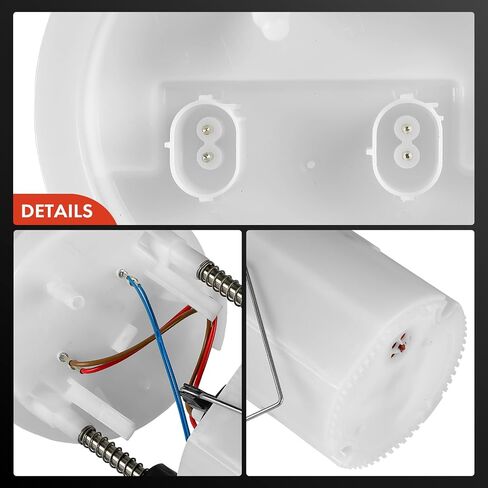 A-Premium Electric Fuel Pump Module Assembly w/Sending Unit Compatible with BMW E81 E82 E88 E90 E91 E92 E93 120i 125i 130i 135i 320i 323i 325i 330i 335i, 2 Tube Ports in Saudi Arabia