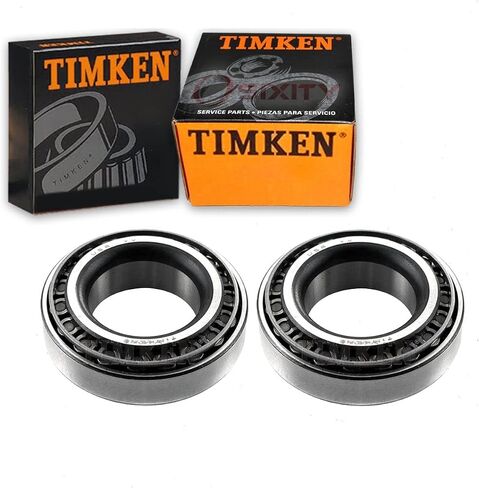 قطعتان من محامل العجلات الداخلية الأمامية ومجموعات السباق من Timken متوافقة مع شيفروليه C1500 4.3L 5.0L 5.7L V6 V8 1988-1998 in Saudi Arabia