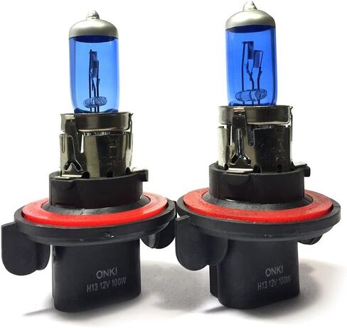 WTG H13 9008 100W Super White Xenon Halogen Headlight Bulbs – High/Low Beam, 5000K Bright White, Long-Lasting, DOT Approved, Vehicle-Specific Fit (2-Pack) in Saudi Arabia