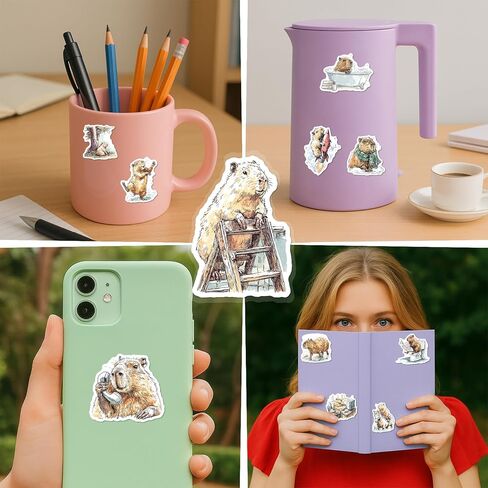 100 Pack Fish Stickers, Fishing Stickers for Laptop, Phone, Car, Water Bottle, Stickers for Fish Lovers in Kuwait