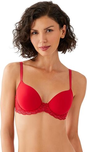Wacoal womens La Femme Lightly Padded Mid Coverage Plunge T-shirt Bra, 853117 in Saudi Arabia