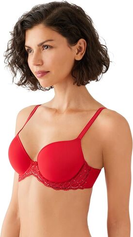 Wacoal womens La Femme Lightly Padded Mid Coverage Plunge T-shirt Bra, 853117 in Saudi Arabia