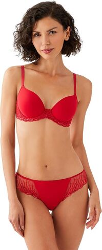 Wacoal womens La Femme Lightly Padded Mid Coverage Plunge T-shirt Bra, 853117 in Saudi Arabia