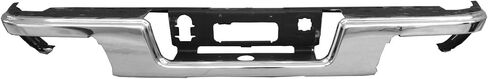 BUMPERS THAT DELIVER - Chrome, Steel Rear Bumper Face Bar Compatible with 2015-2019 Chevy Colorado & GMC Canyon 15-19, GM1102561 in Saudi Arabia