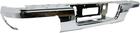 BUMPERS THAT DELIVER - Chrome, Steel Rear Bumper Face Bar Compatible with 2015-2019 Chevy Colorado & GMC Canyon 15-19, GM1102561 in Saudi Arabia