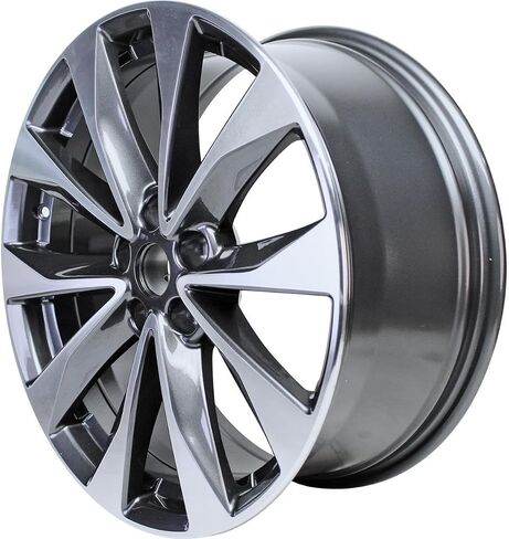 New Wheel 19x8.5 inch Rim For 2016-2020 Nissan Maxima Machined Face with Painted Charcoal Pockets 5 x 114.3 mm10 Spoke in Saudi Arabia