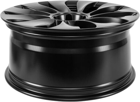 حافة عجلة جديدة مقاس 21 بوصة لطراز تسلا Y 2020-2024 مقاس 21 × 9.5 بوصة جنوط عجلة بديلة سوداء واحدة in Kuwait