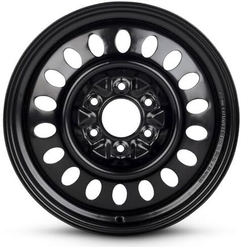 New OEM Replacement Wheel for 2002-2009 Chevrolet Trailblazer 17x7 inch Steel Rim Painted Black Fit 245/65R17 in Saudi Arabia