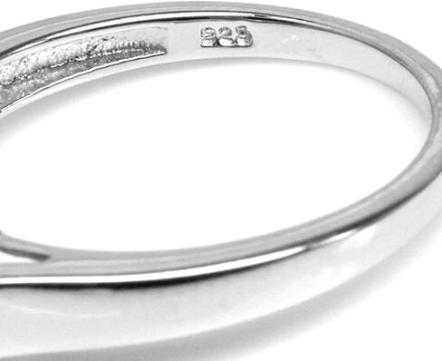 Silvershake 10X8mm Oval Shape Gemstone White Gold Plated or Yellow Gold Plated 925 Sterling Silver Right Hand Anniversary East-West Solitaire Ring Jewelry for Women in Kuwait