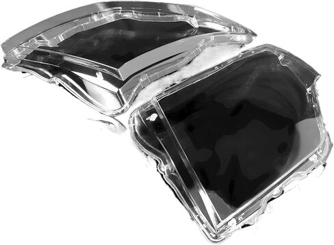 Left/Right Front Headlamp Lens Cover Compatible for Mitsubishi PAJERO V87 V93 V97 2007-2018 Transparent Lampshade Clear Headlight Cover(Only Righ) in Saudi Arabia