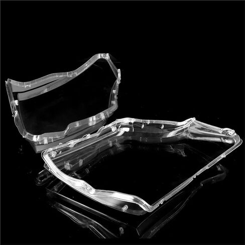 Left/Right Front Headlamp Lens Cover Compatible for Mitsubishi PAJERO V87 V93 V97 2007-2018 Transparent Lampshade Clear Headlight Cover(Only Righ) in Saudi Arabia