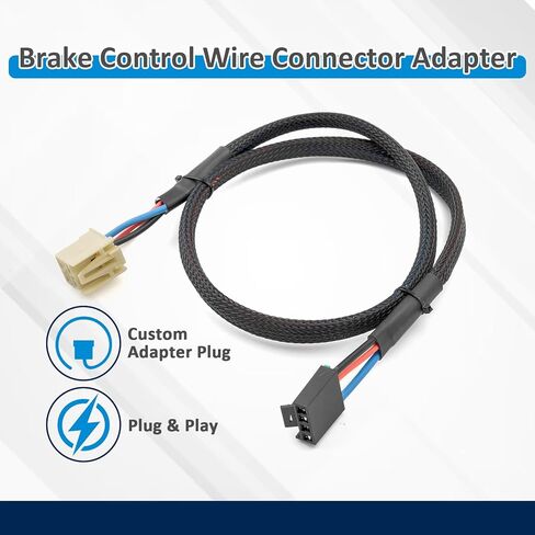 Wsays Brake Control Wiring Adapter Plug & Play Compatible with Chevrolet Silverado1500 2500 3500 Fit GMC Sierra 1500 2500 3500 2019-2024 in Kuwait