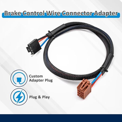 Wsays Brake Control Wiring Adapter Plug & Play Compatible with Chevrolet Silverado1500 2500 3500 Fit GMC Sierra 1500 2500 3500 2019-2024 in Kuwait