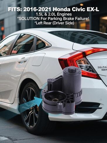 مشغل فرامل الانتظار الأيسر الخلفي متوافق مع Honda Civic 2016-2021 استبدال 43021-TEA-T02 43021TEAT02 (يسار -43021-TEA-T02) in Kuwait