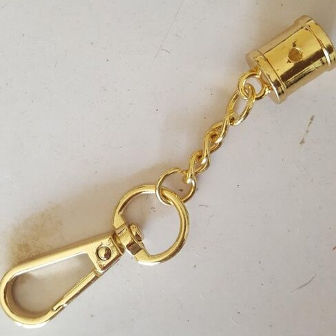 LvBo Huge Fox Tail Fur Keychain Cosplay Toy Bag Pendant Gold Key Chain Hook rainbow in Saudi Arabia