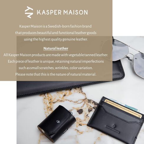 Premium Leather RFID Passport Cover & Travel Wallet with Anti-theft RFID Blocking - Brown in Kuwait