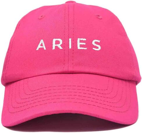 DALIX Aries Dad Hat قبعة بيسبول قطنية مطرزة بعلم التنجيم in Kuwait