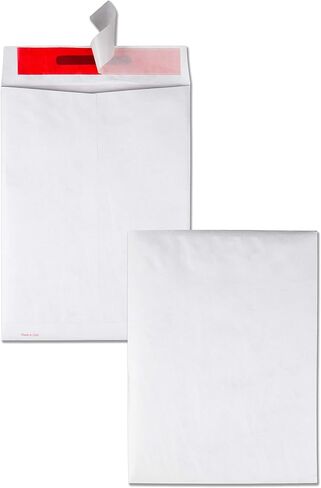 Quality Park R2420 Advantage Flap Stik Tyvek Mailer، 10 × 13، أبيض (صندوق من 100) in Kuwait