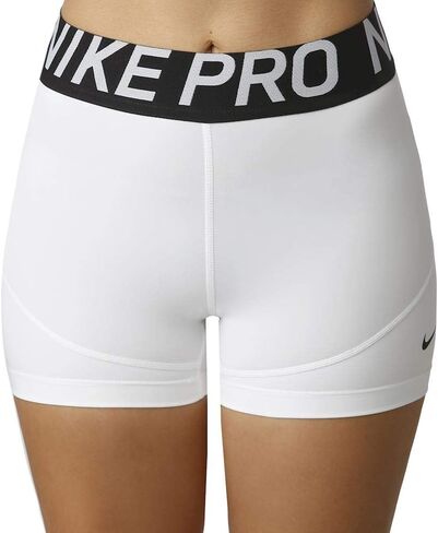 شورت التدريب Pro 3 بوصات من Nike للنساء (الولايات المتحدة، Alpha، Small، Regular، Regular، Baroque Brown) in Saudi Arabia