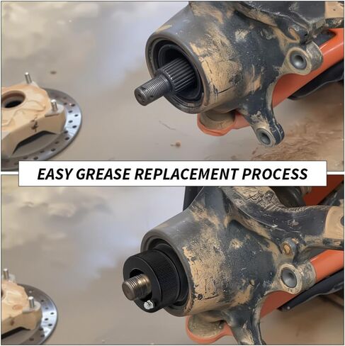 40mm & 44mm Front Rear Wheel Bearing Greaser Greasing Tool Kit for Polaris Sportsman Ranger RZR 500 550 570 800 850 900 1000 in Saudi Arabia