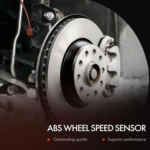 مستشعر سرعة العجلات الأمامية والخلفية ABS 4 قطع من A-Premium متوافق مع موديلات شيفروليه وبونتياك - Aveo 2004-2011، Aveo5 2006-2011، G3 2010، Wave 2005-2007 in Saudi Arabia