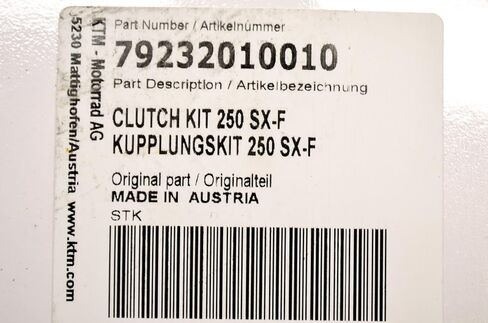 NEW KTM 250 350 SX-F XC-F 2016 2017 2018 CLUTCH KIT 79232010010 OEM in Saudi Arabia