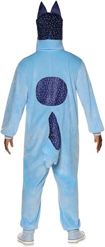Spirit Halloween Adult Bandit Heeler One Piece Costume - Bluey, Men in Saudi Arabia