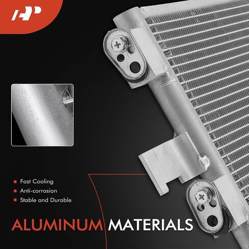 A-Premium A/C Condenser Replace# 4762 - Compatible with Mini Cooper 2014-2021, Cooper Clubman 2016-2021, 1.5L 2.0L in Saudi Arabia