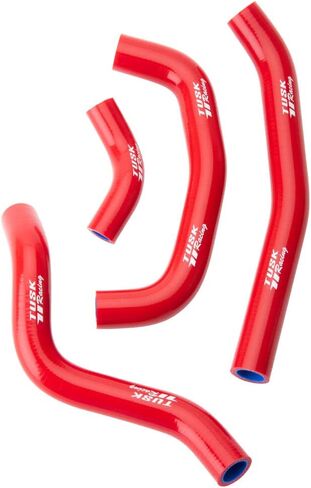طقم خرطوم الرادياتير Tusk باللون الأحمر متوافق مع Honda CRF250R 2018-2021 in Saudi Arabia