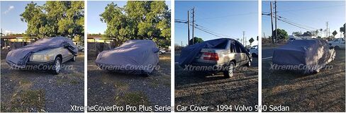 غطاء سيارة يناسب 1991 1992 1993 1994 1995 1996 1997 فولفو 960 940 سيدان XTREMECOVERPRO Diamond Series رمادي in Kuwait