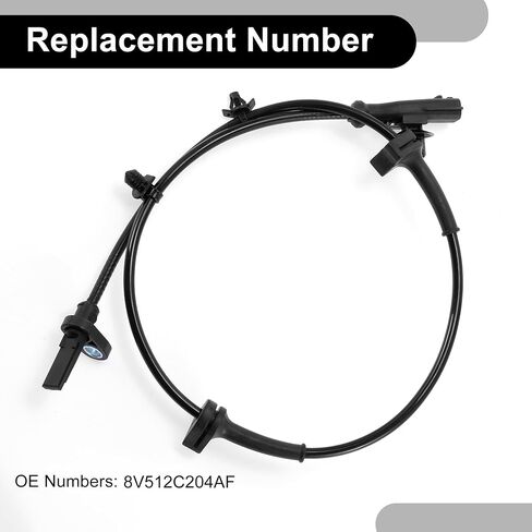 ABS Wheel Speed Sensor Front Left or Front Right ABS Sensor Anti-Lock Braking System Sensor No.8V512C204AF for Ford Fiesta Mk7 2008-2017 in Saudi Arabia