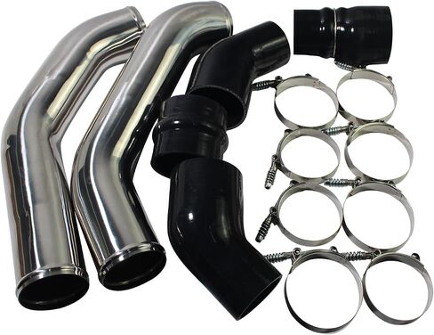 3.5'' Stainless Steel Intercooler Pipe Kit for 2013-2018 Dodge Ram 2500 3500 6.7L Cummins Diesel Trucks Polished Finish in Saudi Arabia