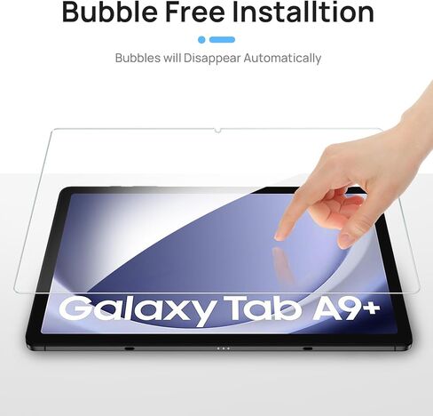 Gerutek [2-Pack Screen Protector for Samsung Galaxy tab A9 8.7" 2023, [Ultra Clear] [Anti Scratch] [9H Hardness] [Bubble-Free] Tempered Glass Film for Samsung tab A9 8.7 inch in Kuwait