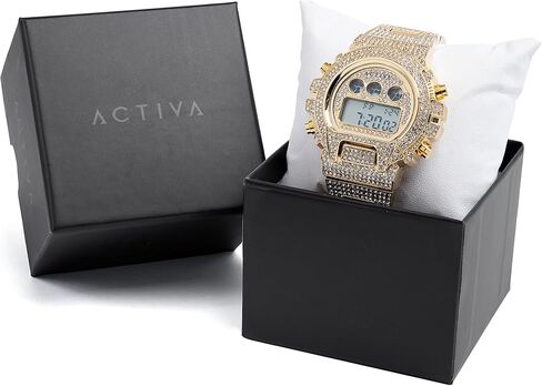 Invicta Digital Essentials Men 51mm Zinc Alloy Gold Not Applicable dial Electronic Digital in Saudi Arabia