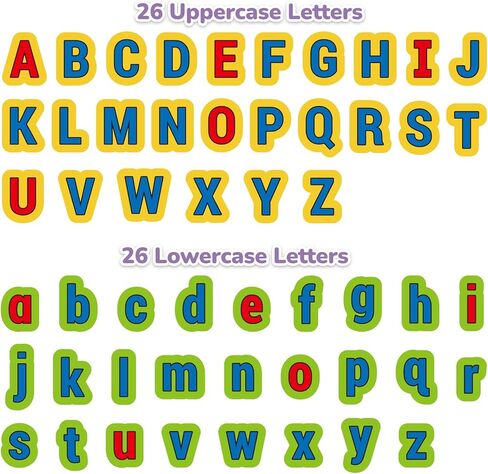 CHEFAN Felt Letters Alphabet for Kids, Felt Board Letter Pieces, Flannel Board Pieces, Precut Felt Story Pieces, 104 Pieces ABC Upper Lowercase Letters for Preschool Homeschool Learning in Kuwait