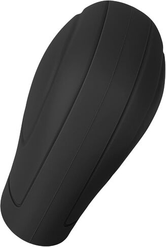 kwmobile Cover Compatible with VW Skoda Automatic Transmission - Silicone Anti Skid Car Manual Stick Shift Gear Knob Cover - Black in Saudi Arabia