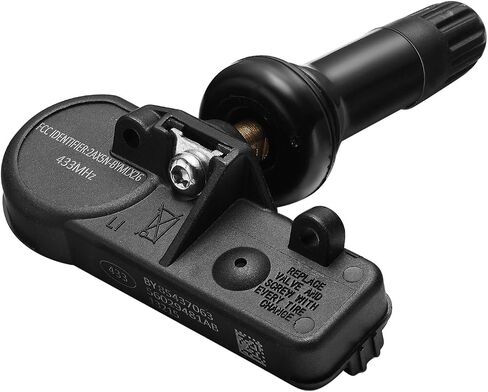 BDFHYK 68249197AA 434 ميجا هرتز نظام مراقبة ضغط الإطارات TPMS أجهزة استشعار متوافقة مع 2016-2019 Jeep Cherokee(KL)، 2014-2022 RAM 1500 (DS DX(5-Lug) RAM 2500 3500 4500 5500 in Saudi Arabia
