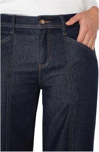 Liverpool Women's Mid-Rise Trouser Wide Leg with Seaming 32" Inseam in Kuwait