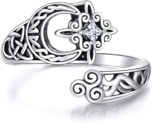 MONGAS Turquoise Rings Sterling Silver Turquoise Spoon Ring Turquoise Jewelry for women in Kuwait