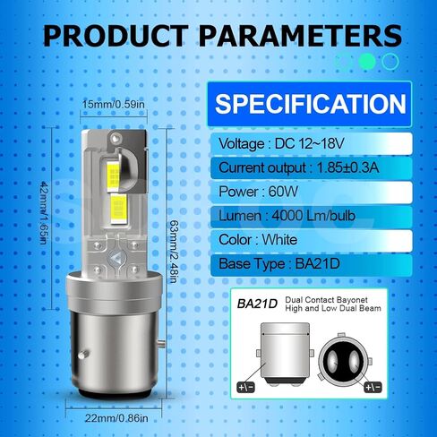 SOFOC-HS5X LED لمبات للدراجات النارية/السيارة الضباب ضوء لمبة DC 12V-18V 60W 4000Lm السوبر مشرق 3570 4SMD أبيض + أصفر كومبو (للتحويل) 1 قطعة in Saudi Arabia