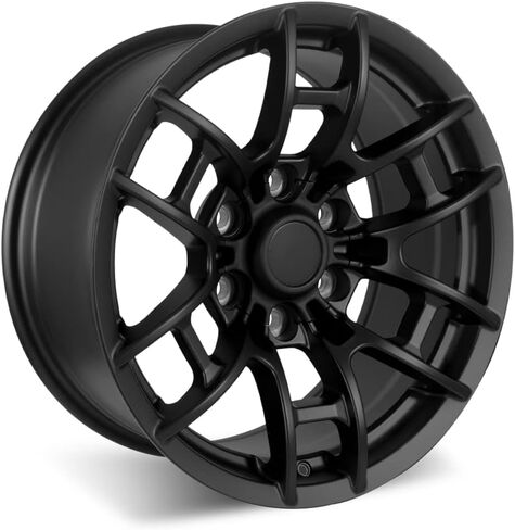 Set of 20" Satin Black Pro Style 2020 Wheels for Toyota Tacoma, 4Runner, FJ Cruiser (20x9, Minus 12mm Offset) in Saudi Arabia