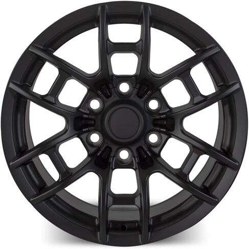 Set of 20" Satin Black Pro Style 2020 Wheels for Toyota Tacoma, 4Runner, FJ Cruiser (20x9, Minus 12mm Offset) in Saudi Arabia