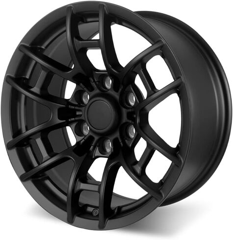 Set of 20" Satin Black Pro Style 2020 Wheels for Toyota Tacoma, 4Runner, FJ Cruiser (20x9, Minus 12mm Offset) in Saudi Arabia