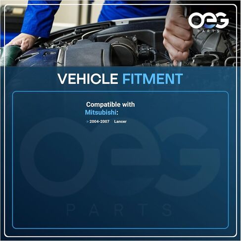 OEG Parts New Window Regulator Rear Drivers Side Left RLH Compatible with 2004 Mitsubishi Evolution & 2005 2006 2007 Lancer, MR991329, 381582; 389409, 135-58615LX, 749-029 in Saudi Arabia