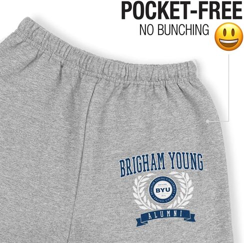 Official Collegiate NCAA Jogger Sweatpants Unisex for Men & Women Collegiate Alumni Seal in Saudi Arabia