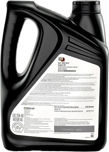 Cat 515-3973 DEO-ULS 15W-40 Engine Oil | 1 Gallon (Pack of 2) in Saudi Arabia