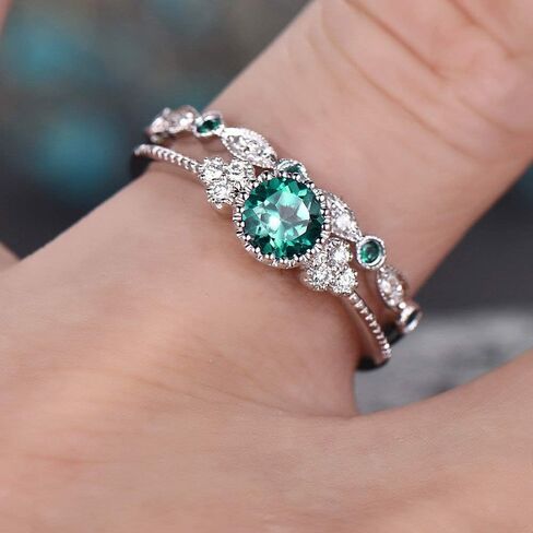 A Set of Versatile Ladies' Ring with Micro-set Zirconia for Women Fine Jewelry Daily Life Dating Decor For Prom Party in Saudi Arabia