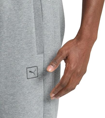 PUMA Men’s Fleece Jogger Pants – Midweight Athletic Sweatpants with Drawstring Waist, Ribbed Cuffs, and Side Pockets in Saudi Arabia