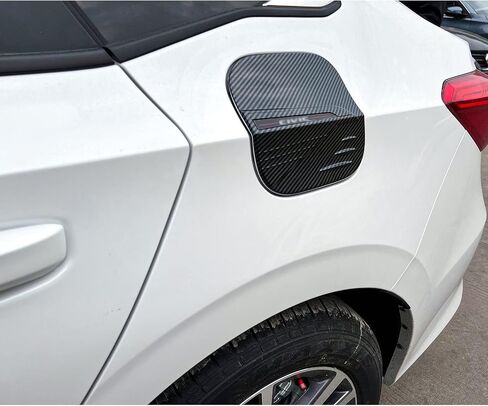 for 11th Gen Civic ABS Carbon Fiber Style Car Decoration Accessories Fuel Tank Cap Cover Trim for Honda Civic Sedan 2022 2023 2024 2025 in Saudi Arabia